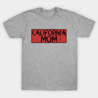 California mom distressed T-Shirt